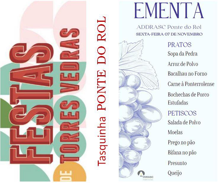 Freguesia - A Ponte do Rol está nas Festas de Torres Vedras: • Na ...
