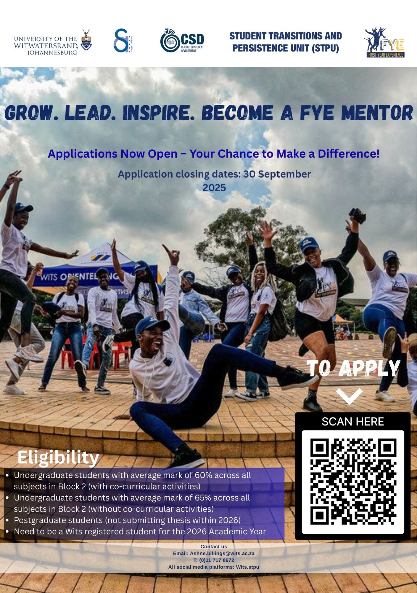 Grow. Lead.... - Wits - University of the Witwatersrand | Facebook