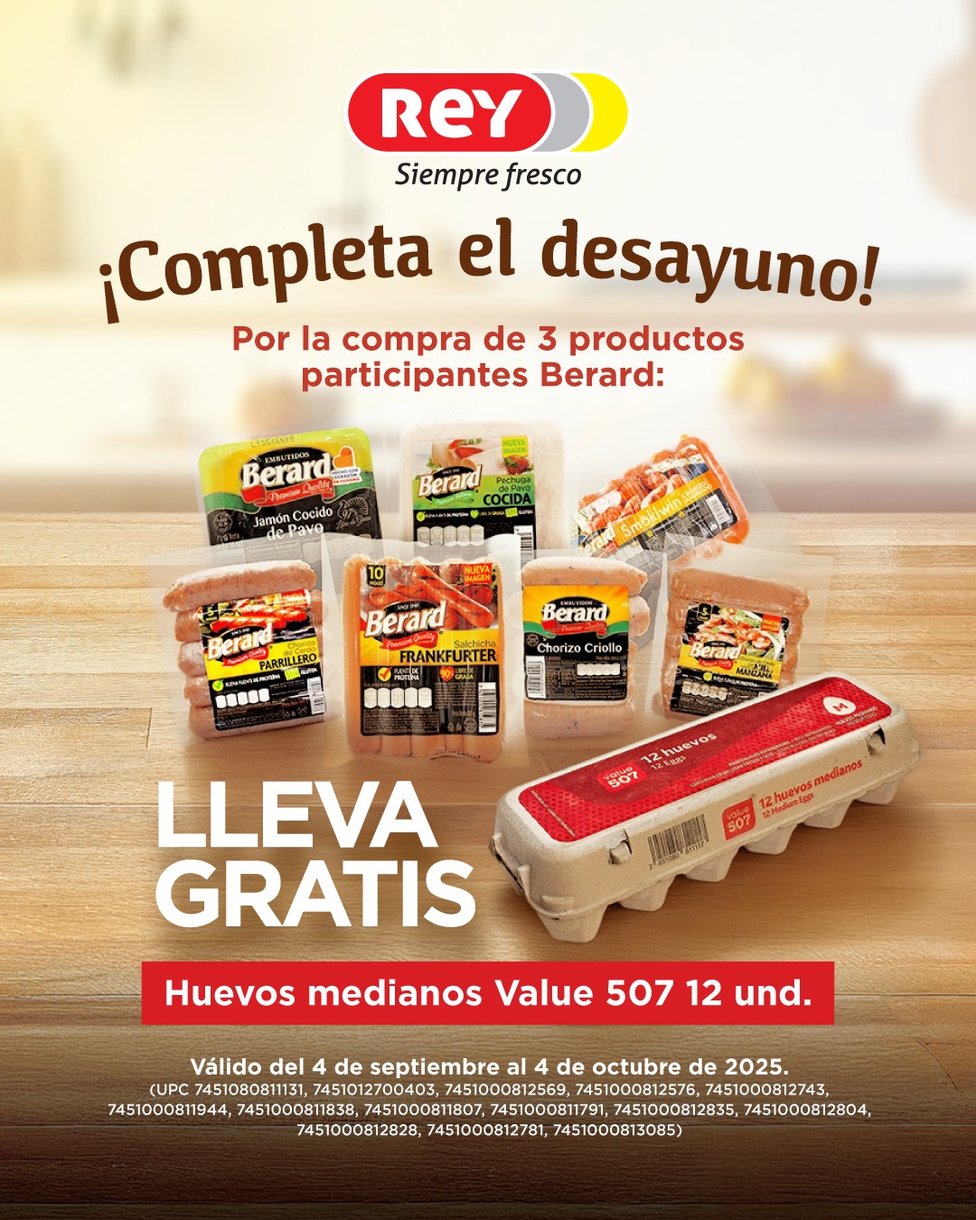 🍳🥐 ¡Completa el desayuno! Por la... - Supermercados Rey | Facebook