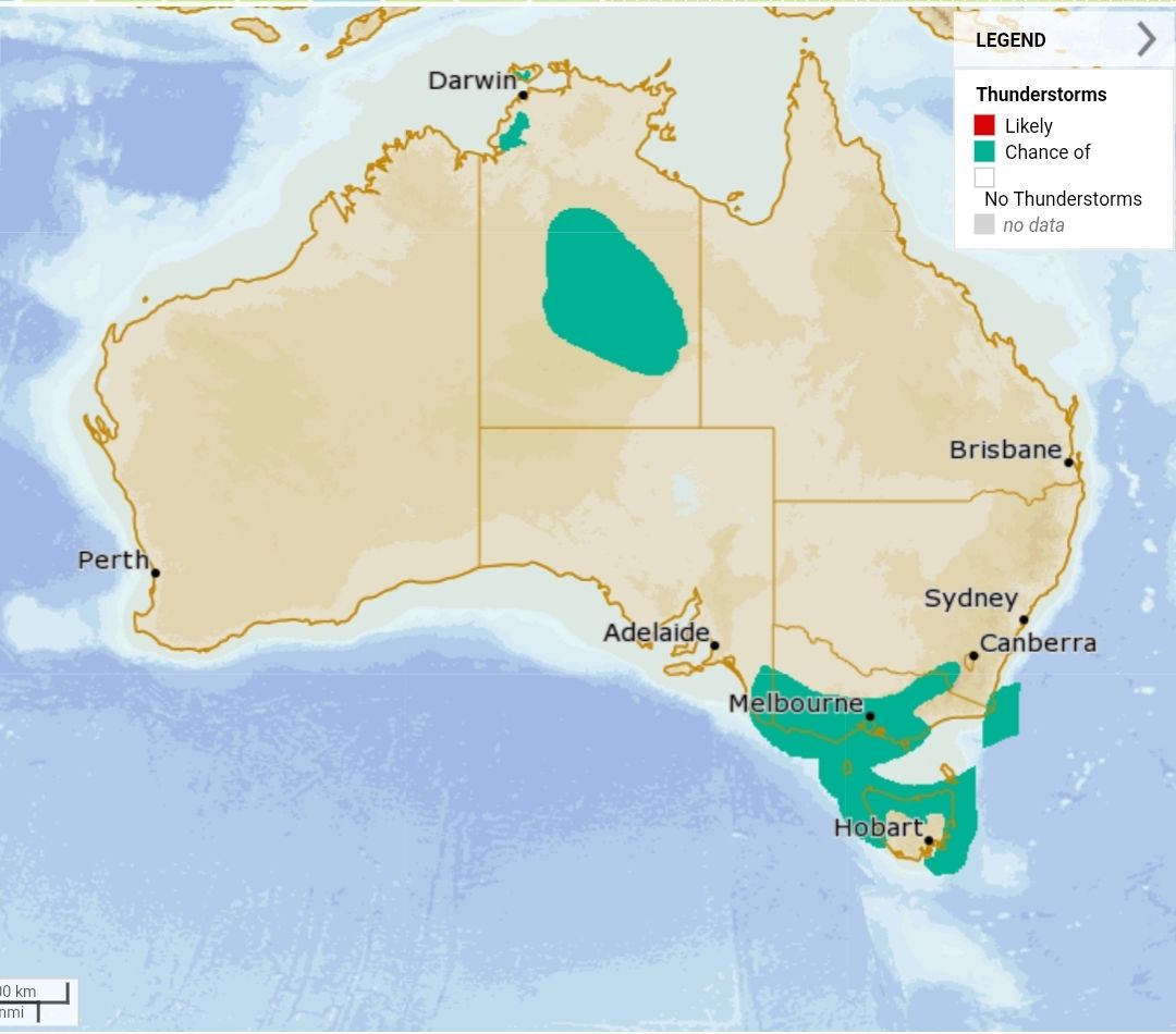 New - NSW State Forecast for the rest of Tuesday Isolated showers in ...