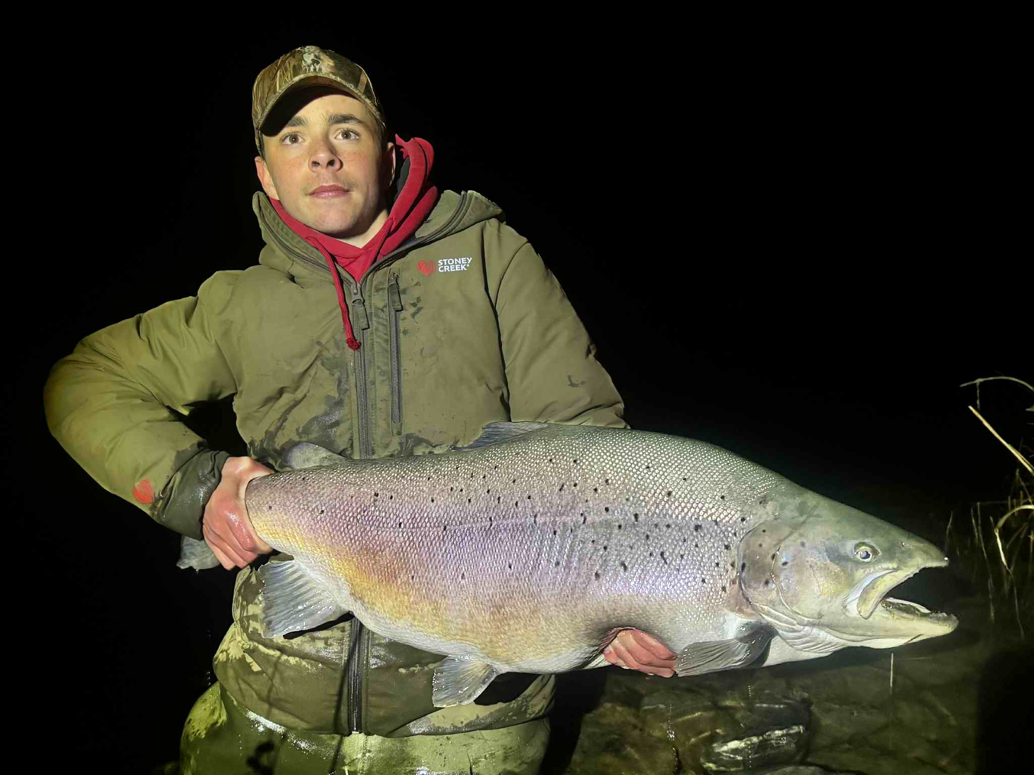 Downrigger - BEAST ON FINS. Thanks to Geoff Wilson ...
