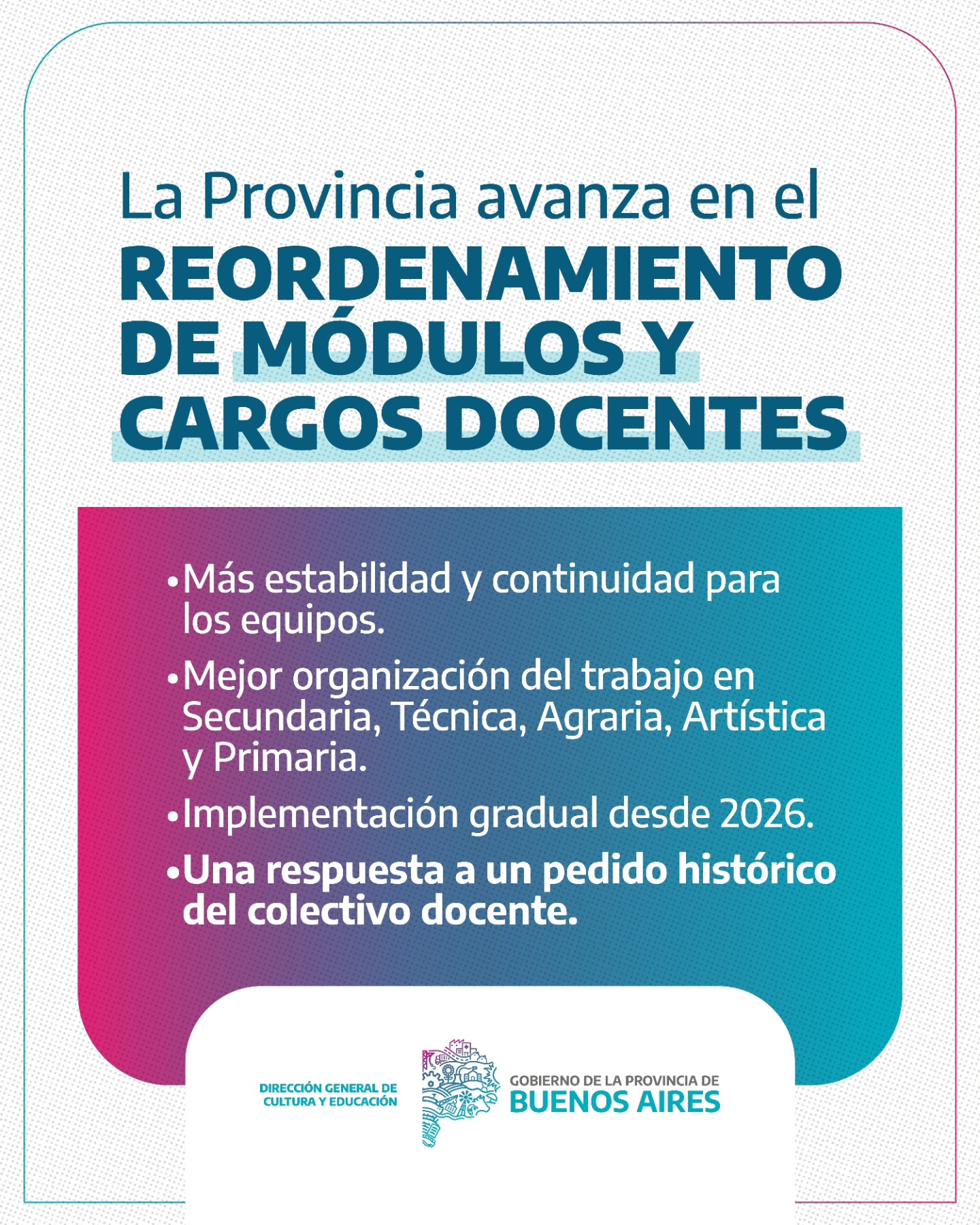 La... - Dirección General de Cultura y Educación PBA | Facebook