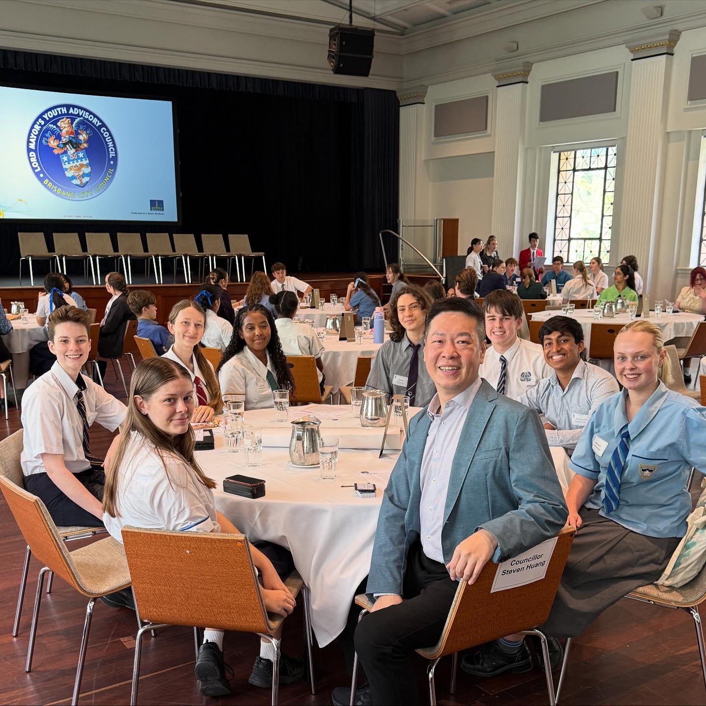 At the Lord Mayor’s Youth... - Councillor Steven Huang | Facebook
