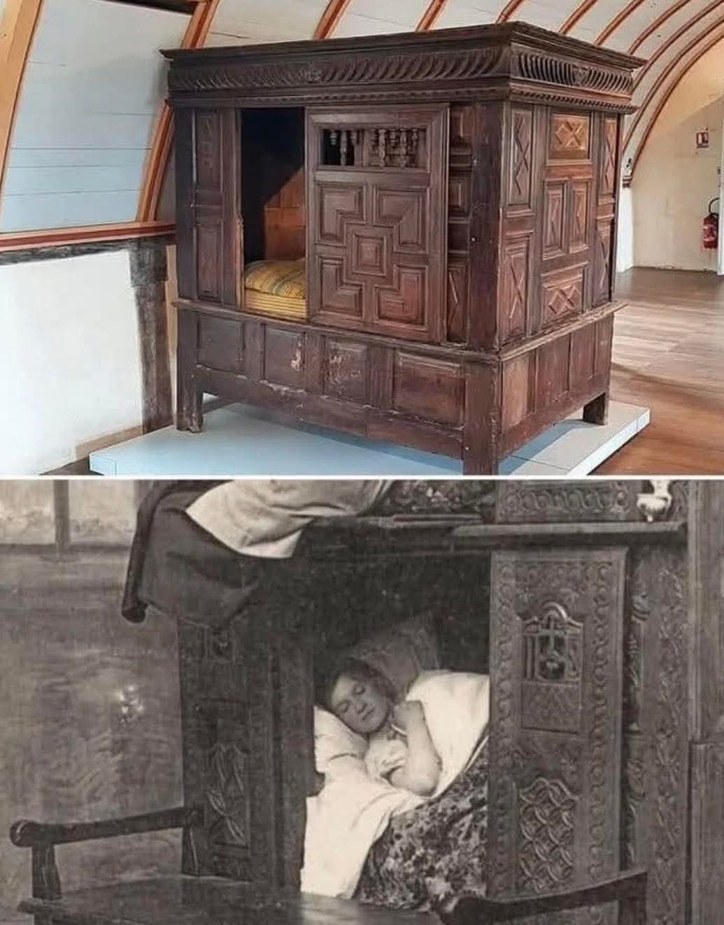World - Medieval Box Beds Box beds, popular throughout the Middle Ages ...