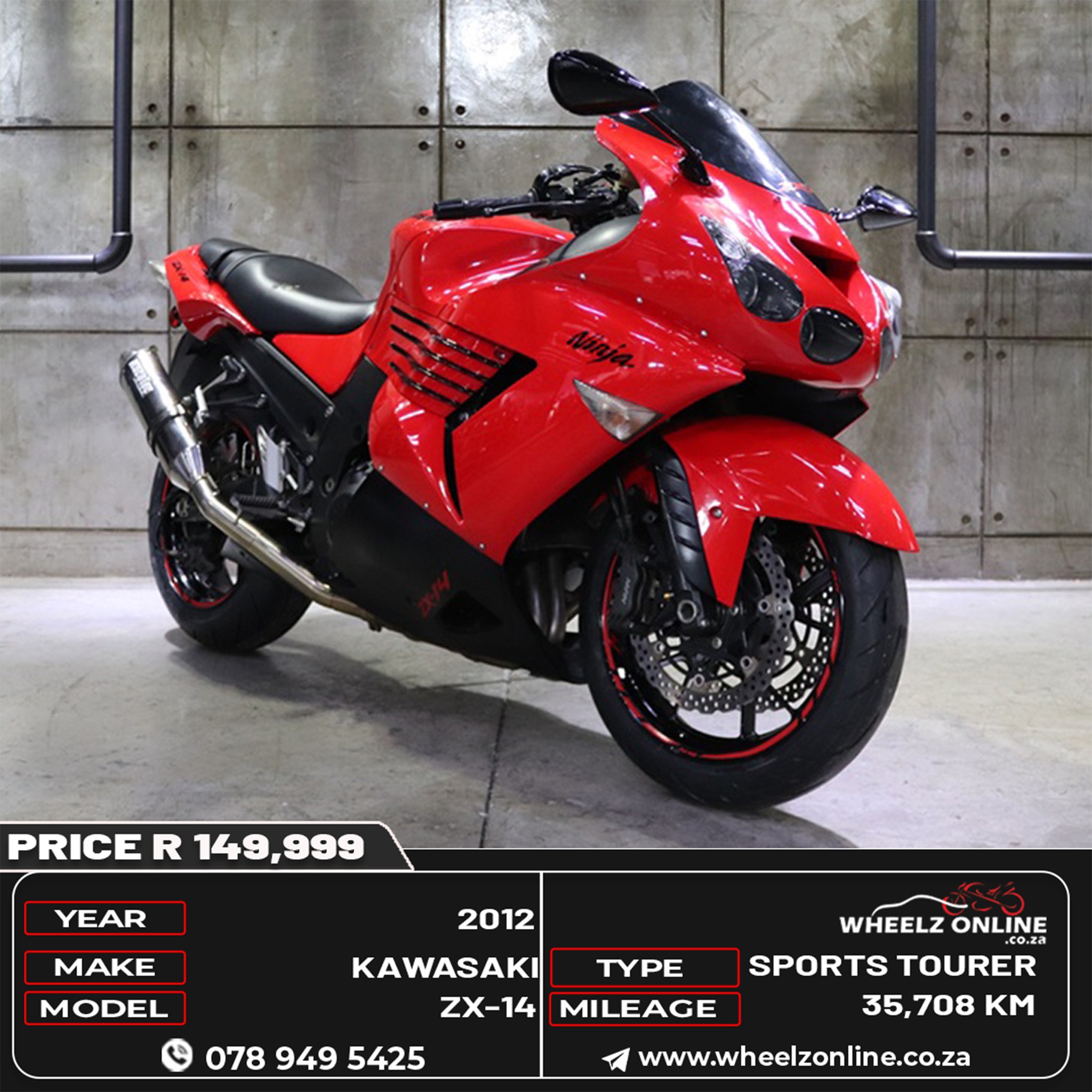 💚 THE LAND MISSILE – KAWASAKI ZX-14 Pure muscle. Unapologetic