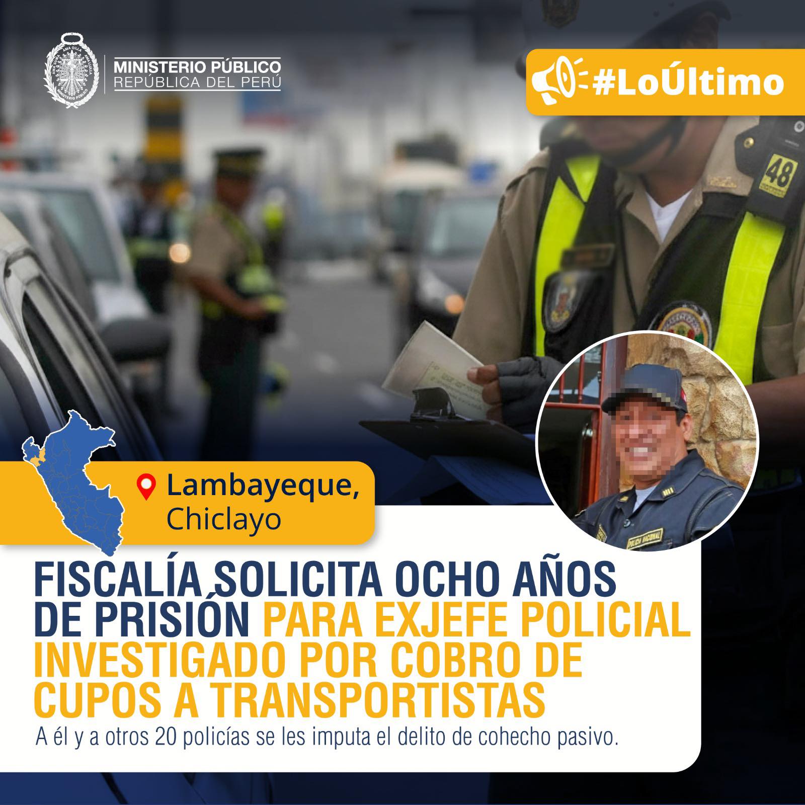 🚨... - Ministerio Público - Fiscalía de la Nación del Perú | Facebook