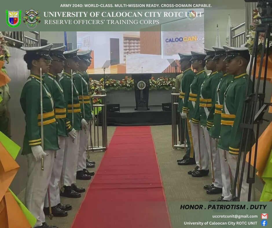 University of... - University of Caloocan City ROTC UNIT