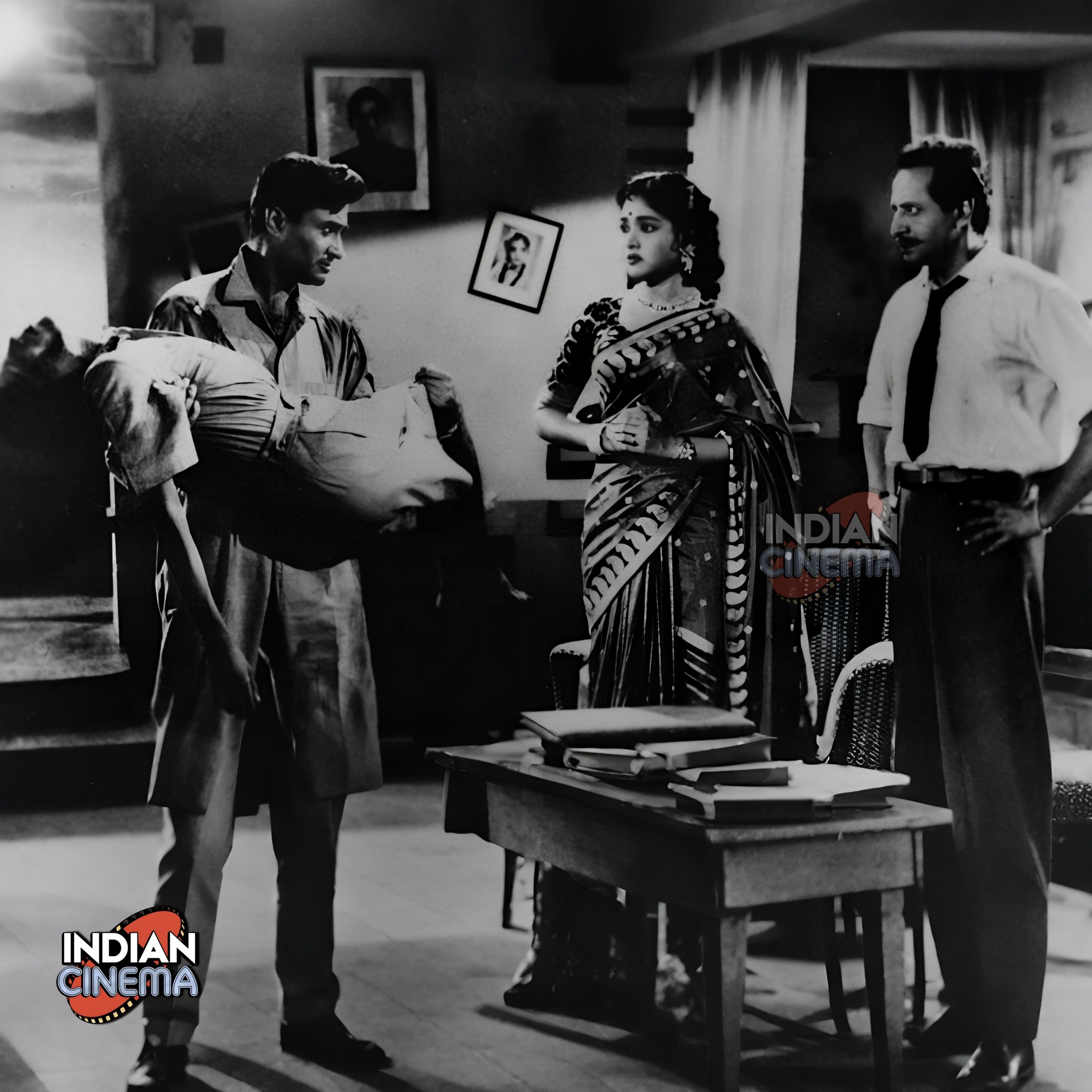 Indian - Dev Anand, Pran, and Vyjayanthimala came together in Amar Deep ...
