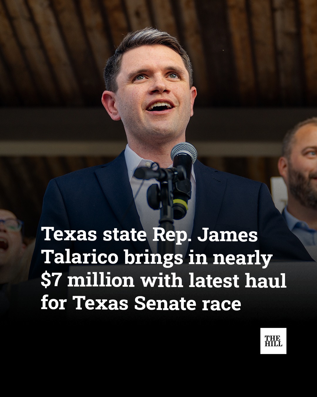 The Hill - Texas state Rep. James Talarico (D) hauled in nearly $7 ...