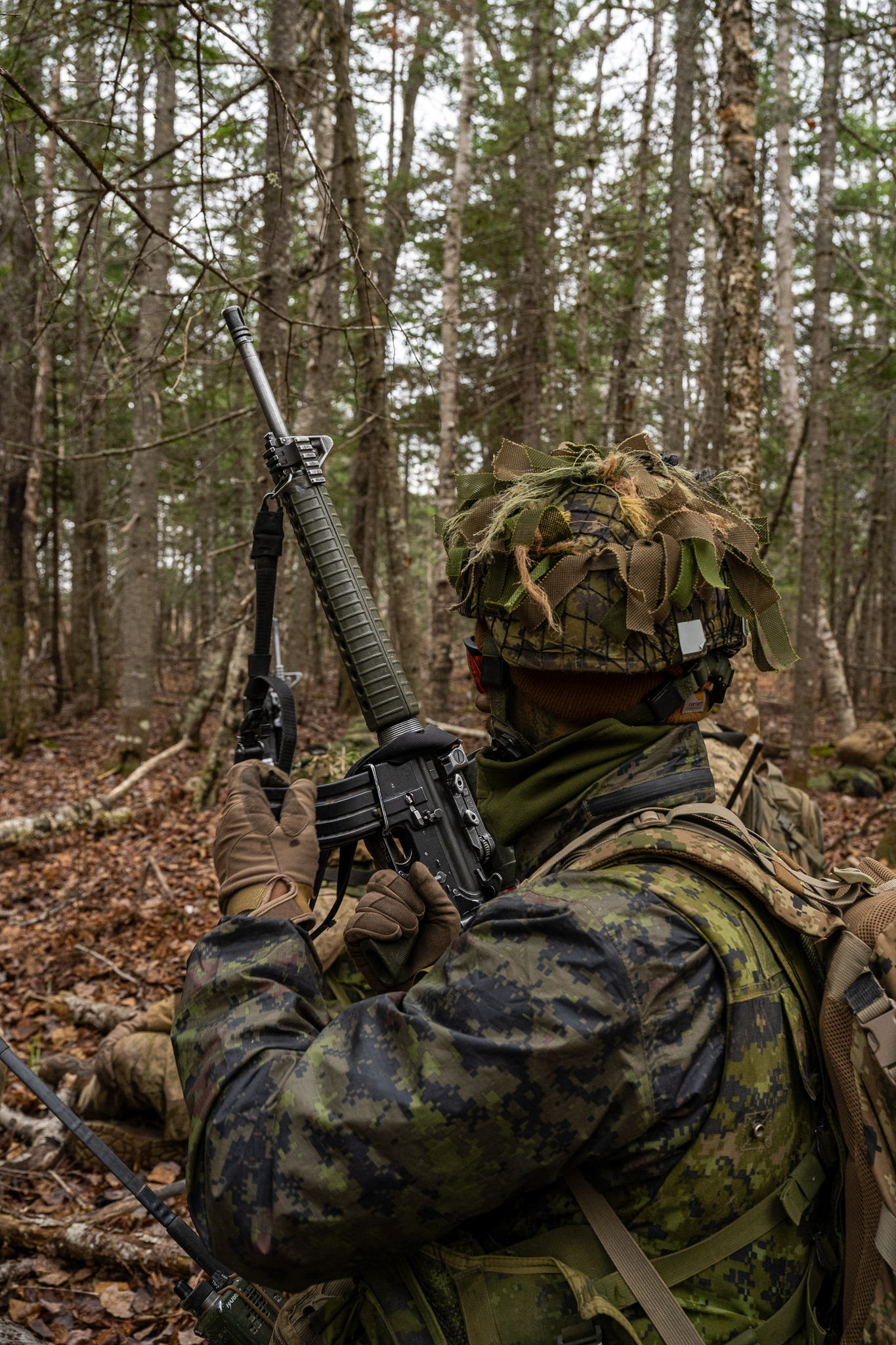 In... - Infantry School / École d’Infanterie, CTC Gagetown, NB
