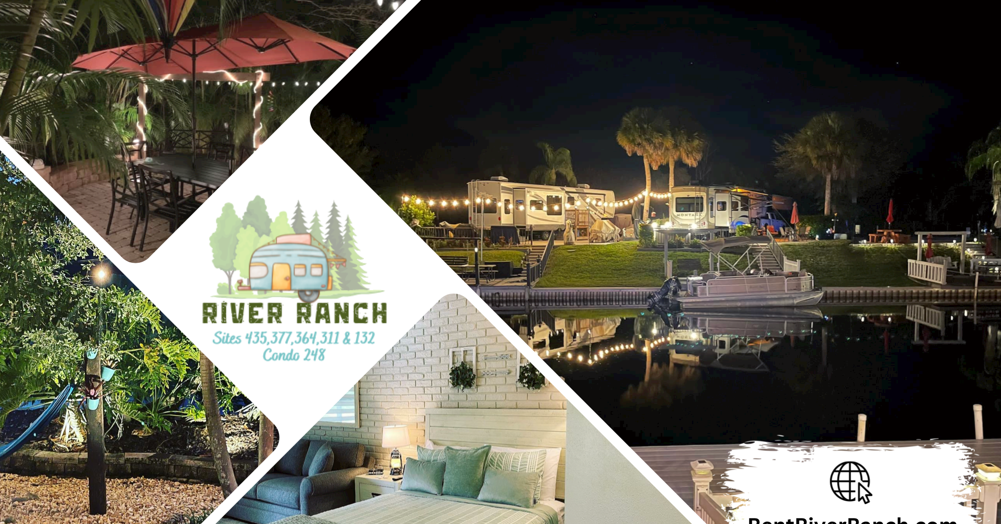 River Ranch RV Resort Sites 435, 377, 364, 311 & 132 | Lake Wales FL