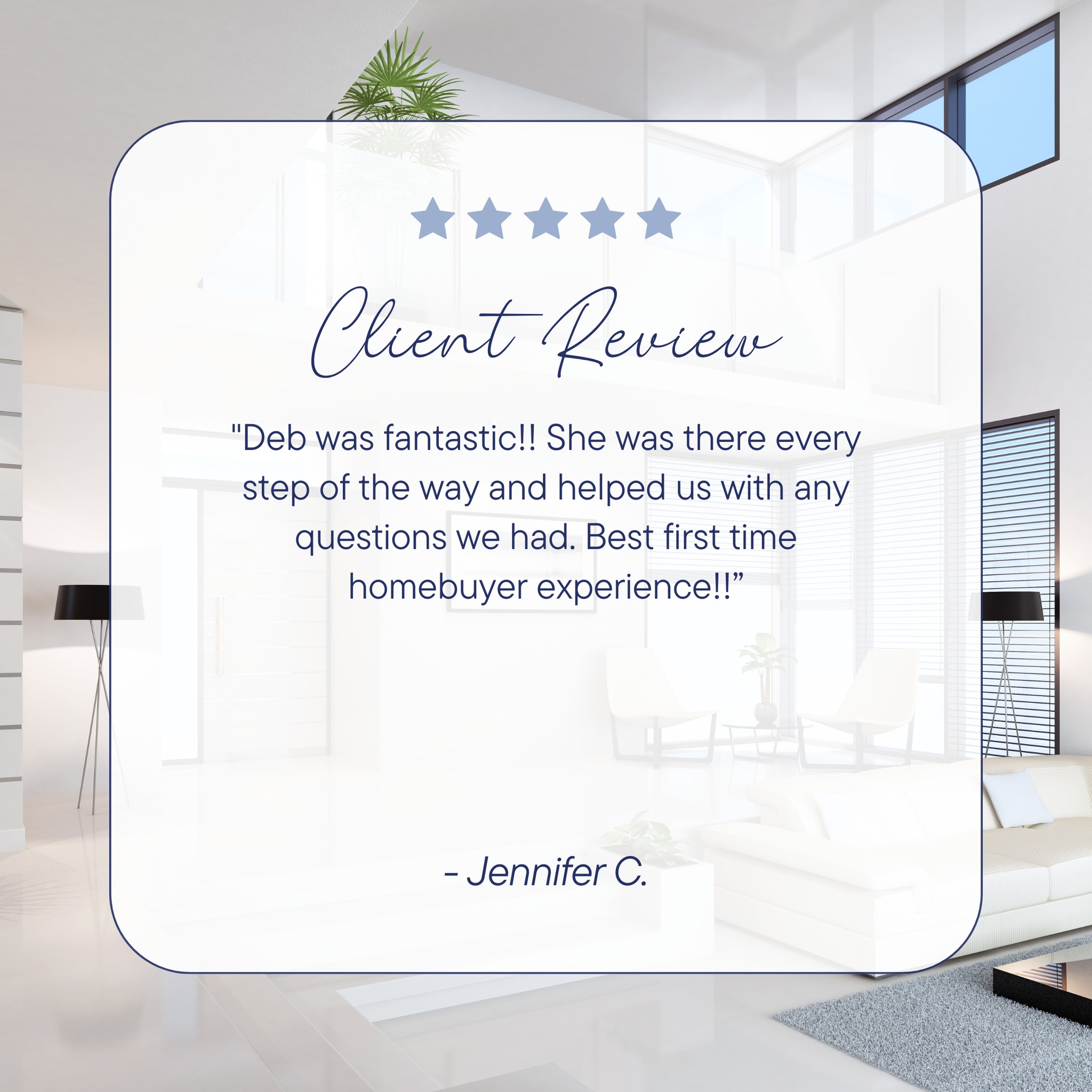 Deb - Thank you so much for the 5-star review! I truly appreciate your ...