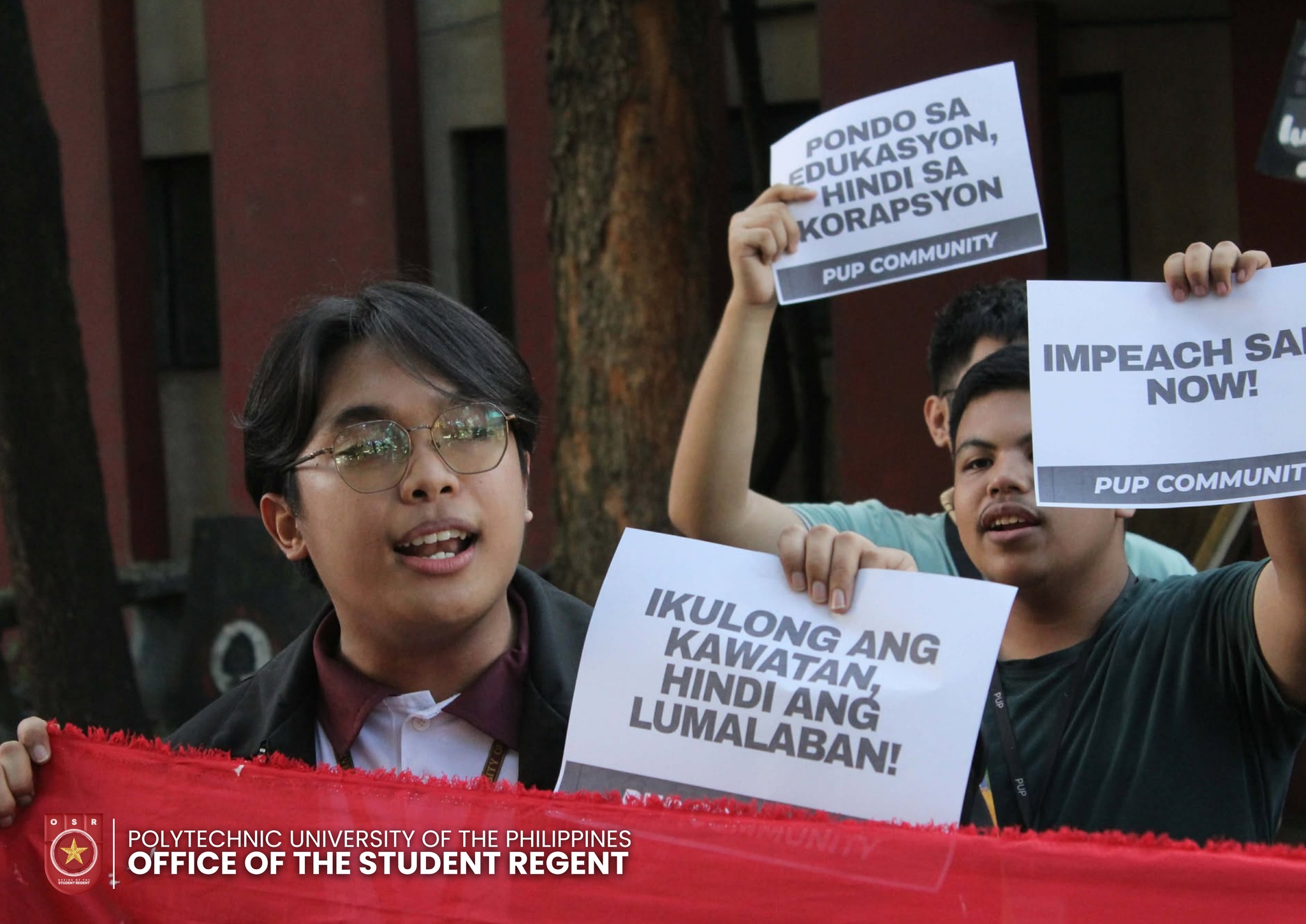 PUP Rise Against Corruption and Tyranny