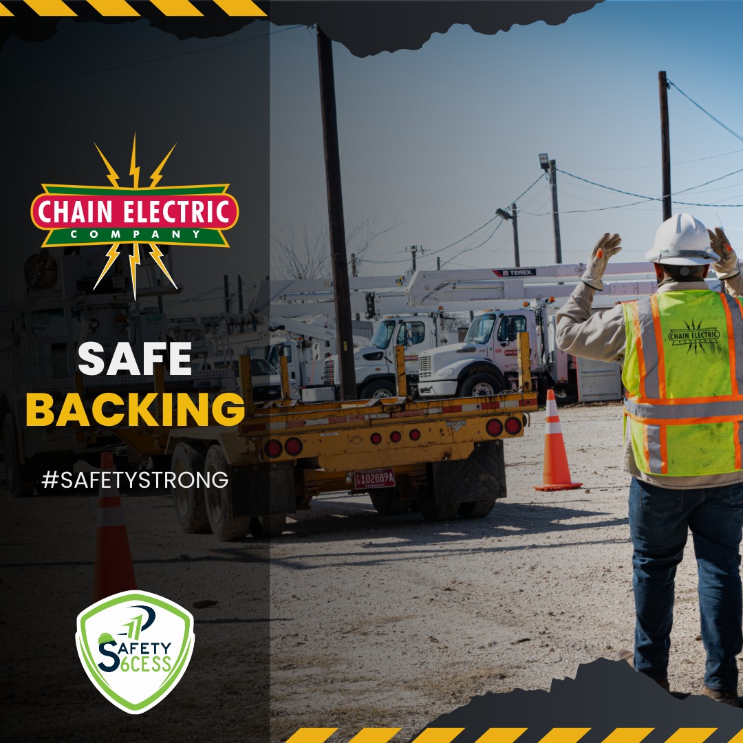 🚗 Safe Backing Tips 🚗 Backing up... - Chain Electric Company | Facebook