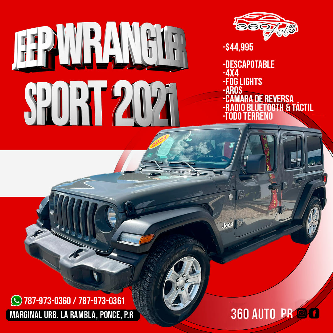 360 Auto PR - 🚨#Súper #Oferta🚨 #Ganga $44,995 🚗Jeep... | Facebook