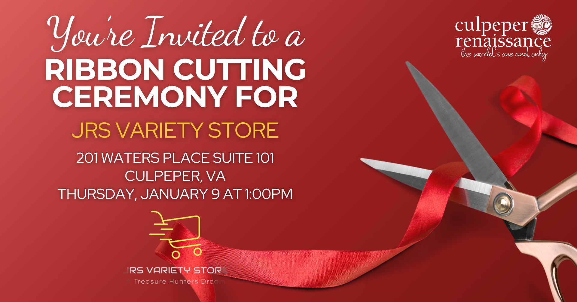 JRS Variety Store Ribbon Cutting Ceremony