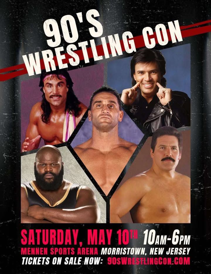 Meet Ken Shamrock at 90s Wrestling Con on May 10th
