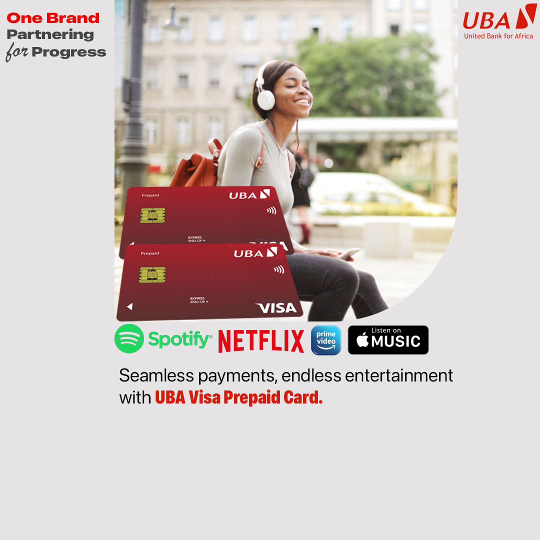 UBA Liberia - Pay for Spotify, Netflix, and more with your... | Facebook