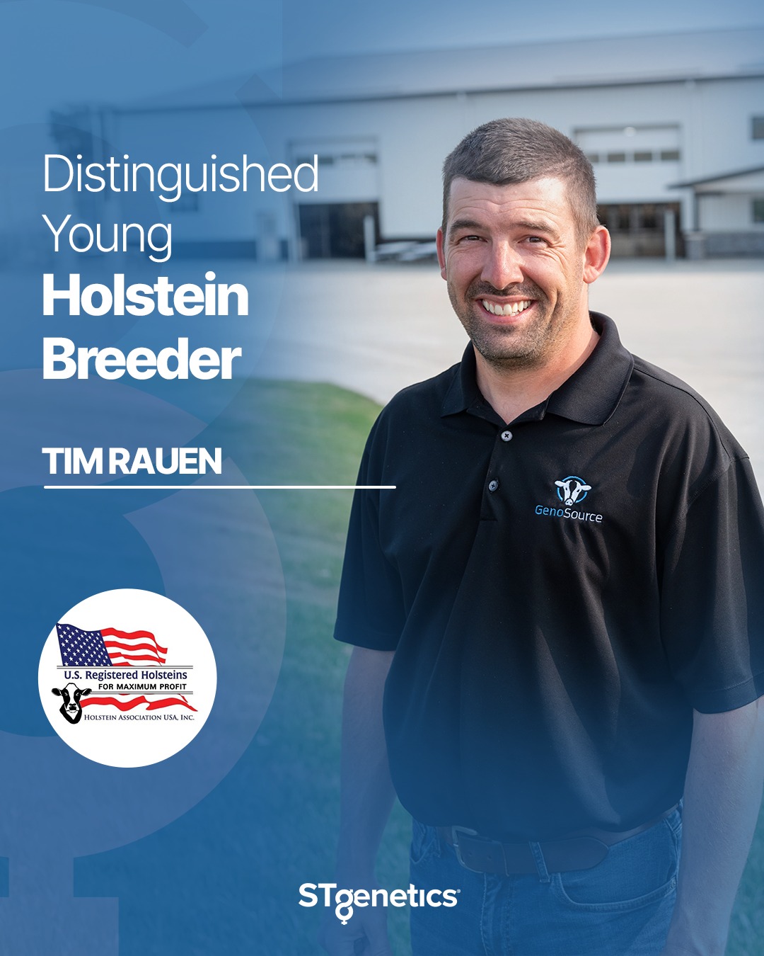 STgenetics - STgenetics would like to congratulate Tim Rauen on being ...