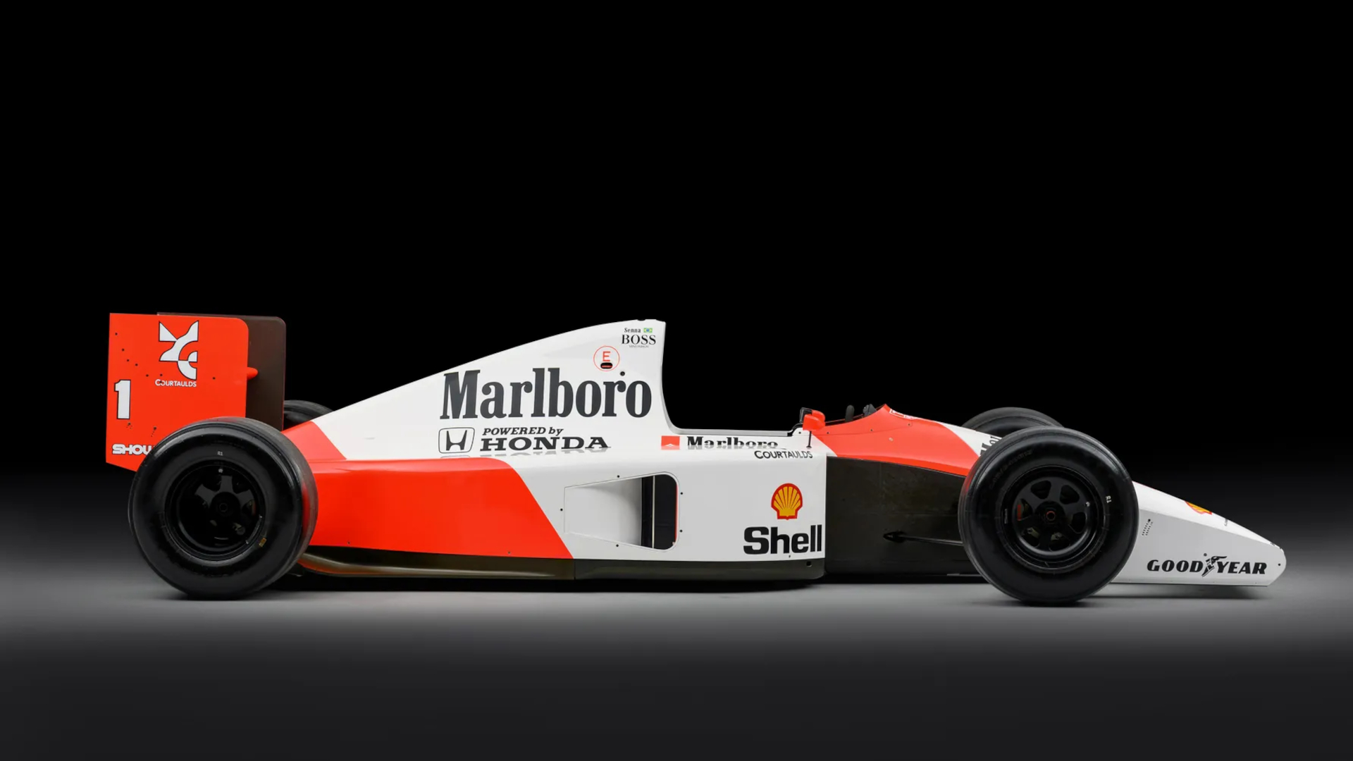The chassis that carried Ayrton Senna to his first Brazilian Grand