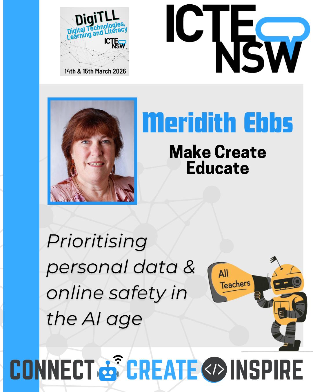 🚀 Speaker Spotlight: Meet Meridith... - ICT Educators NSW | Facebook