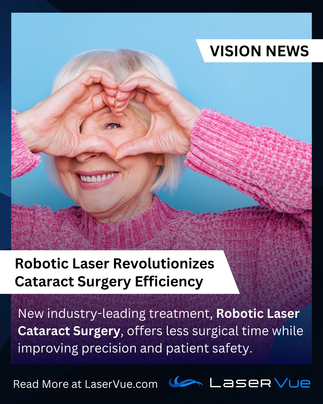 LaserVue - Big news in cataract care 👁️ The new Robotic Laser ...
