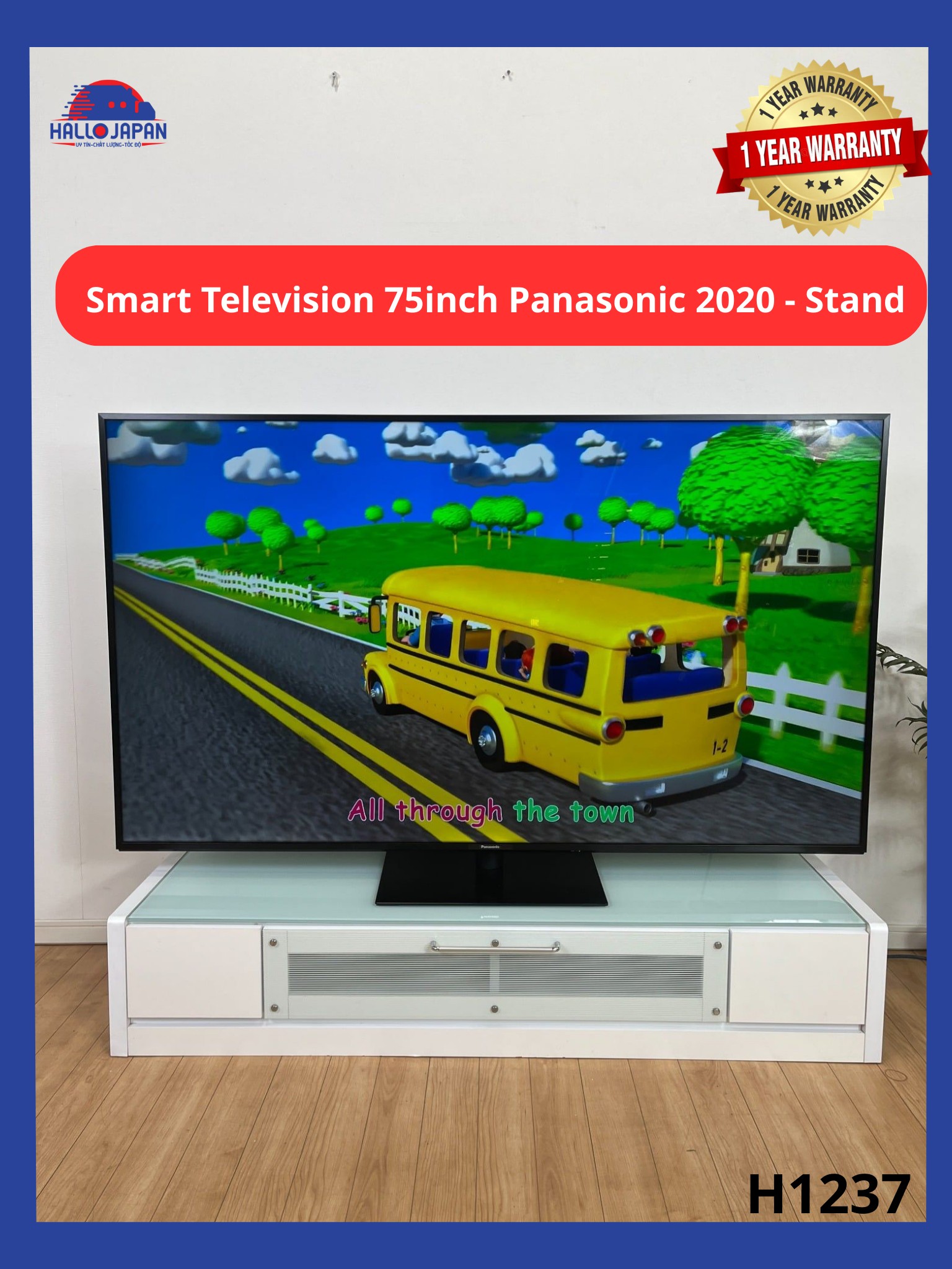 📺 PANASONIC 75-INCH SMART TV – EXTRA LARGE SCREEN, AMAZING