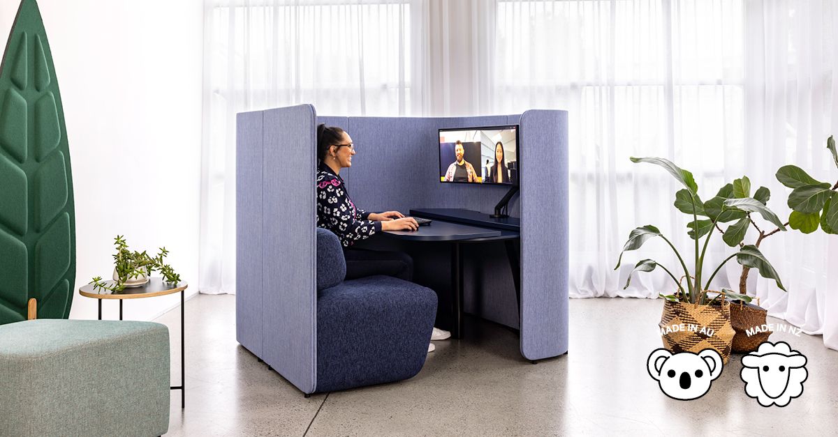 Vidak - Designed for comfort, built for collaboration. Retreat Booth ...