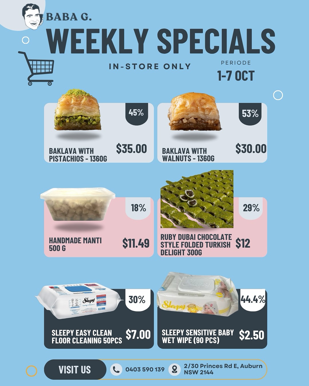 Baba G Online Grocery Store | Sydney NSW