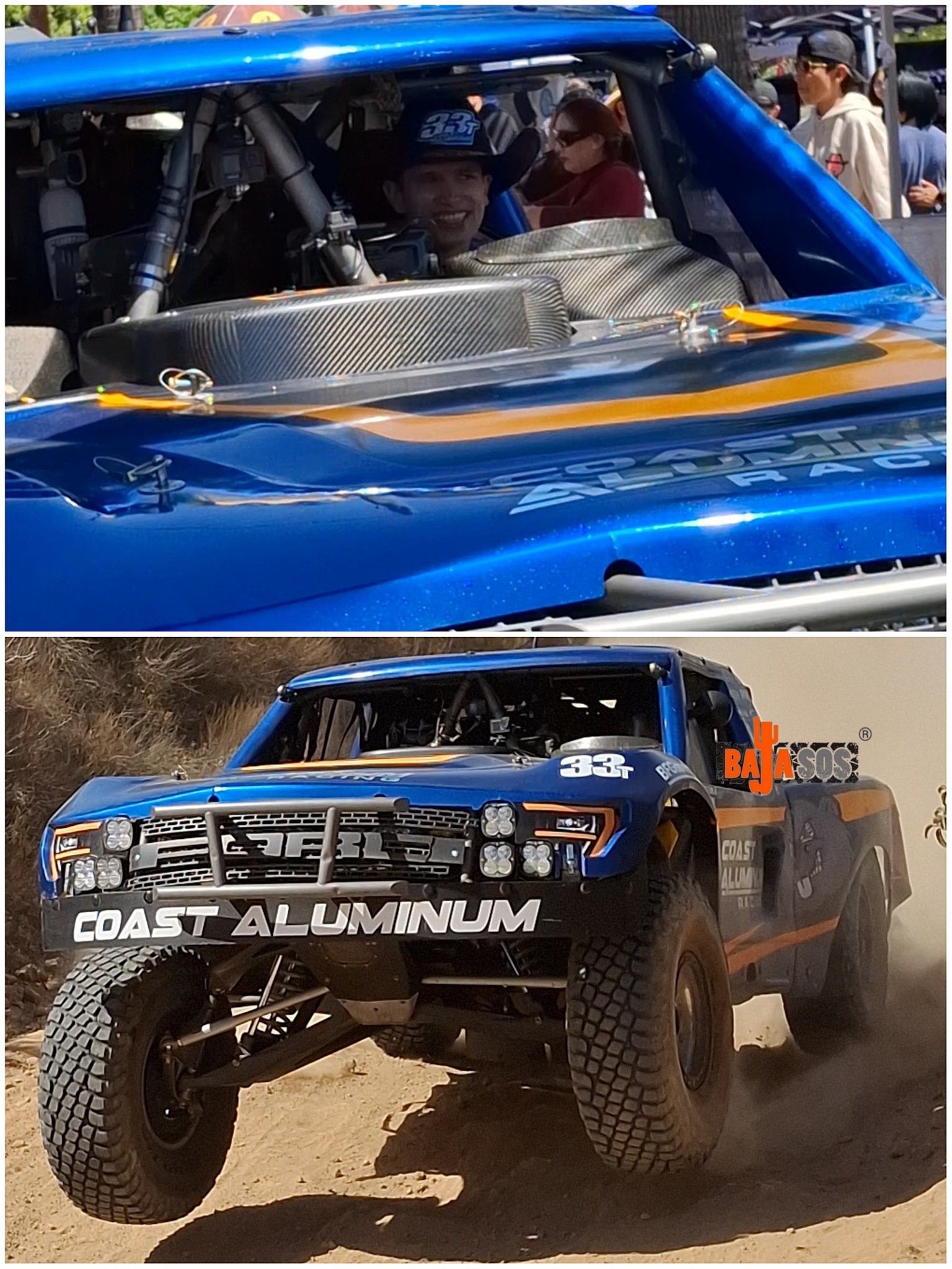 Baja - 😱 El piloto Mexicano del TrophyTruck 33 Roberto Romo Jr anuncia ...