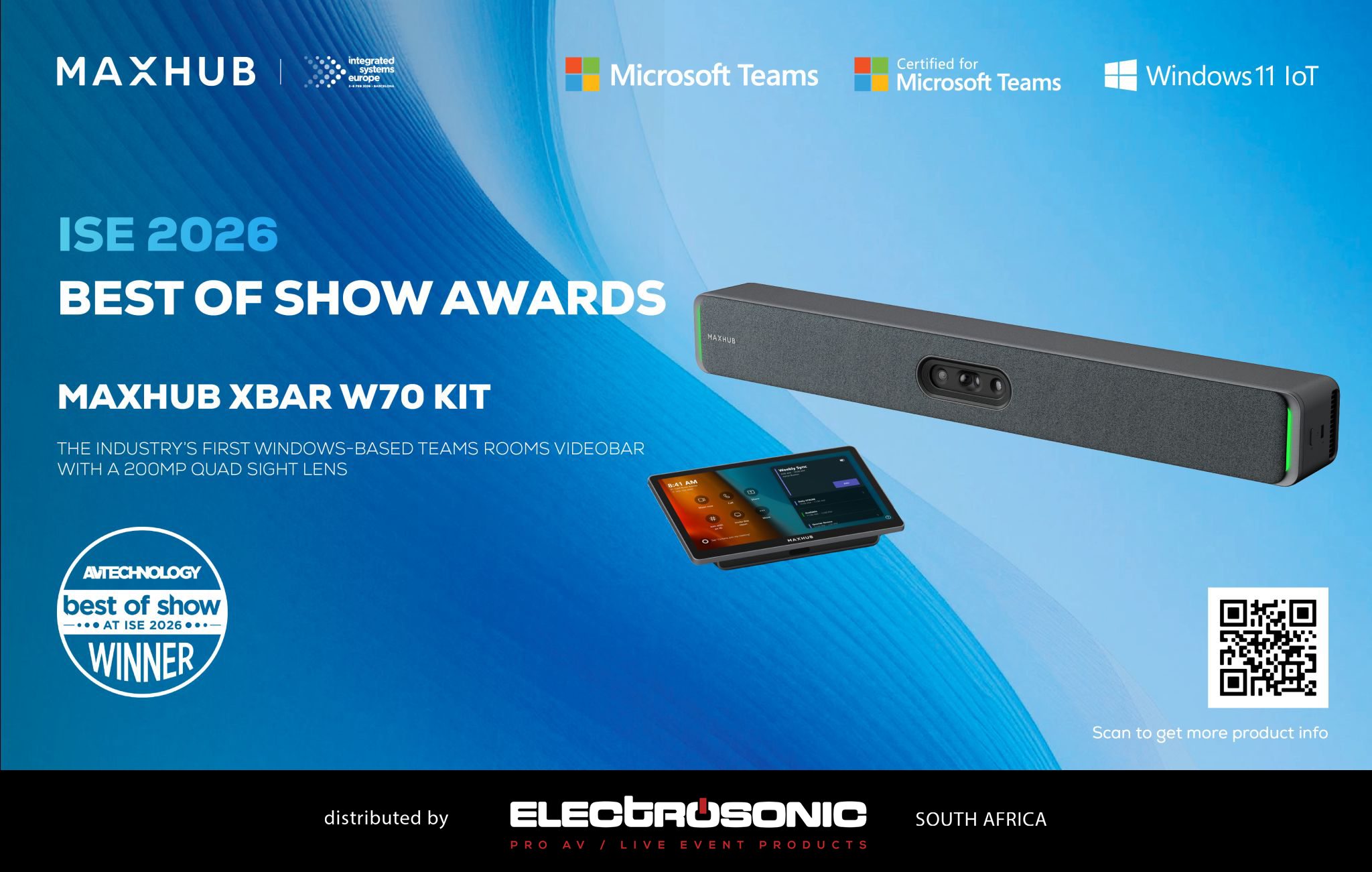 Electrosonic SA - Recognised at ISE 2026 with a Best of... | Facebook