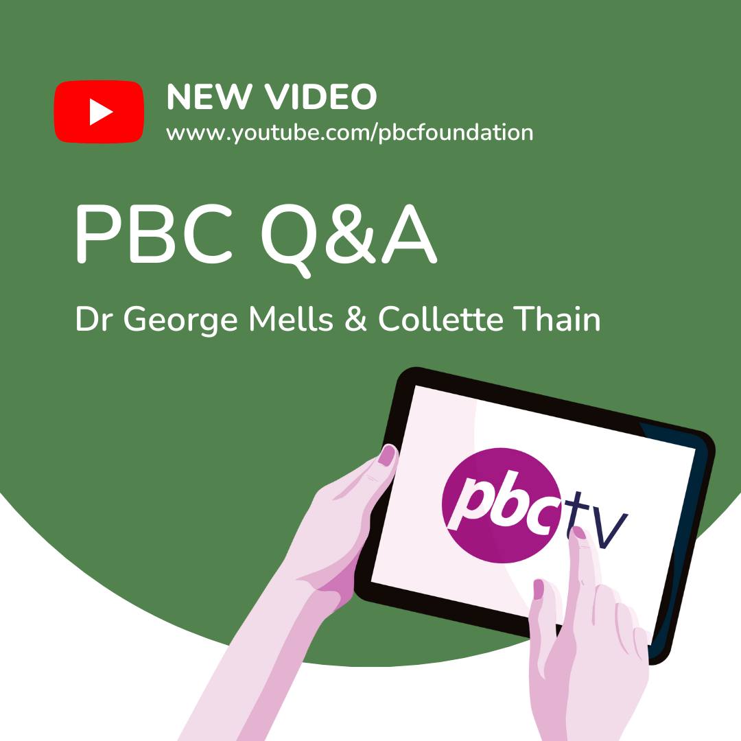 PBC Foundation - This week's Q&A with Dr George Mells and... | Facebook