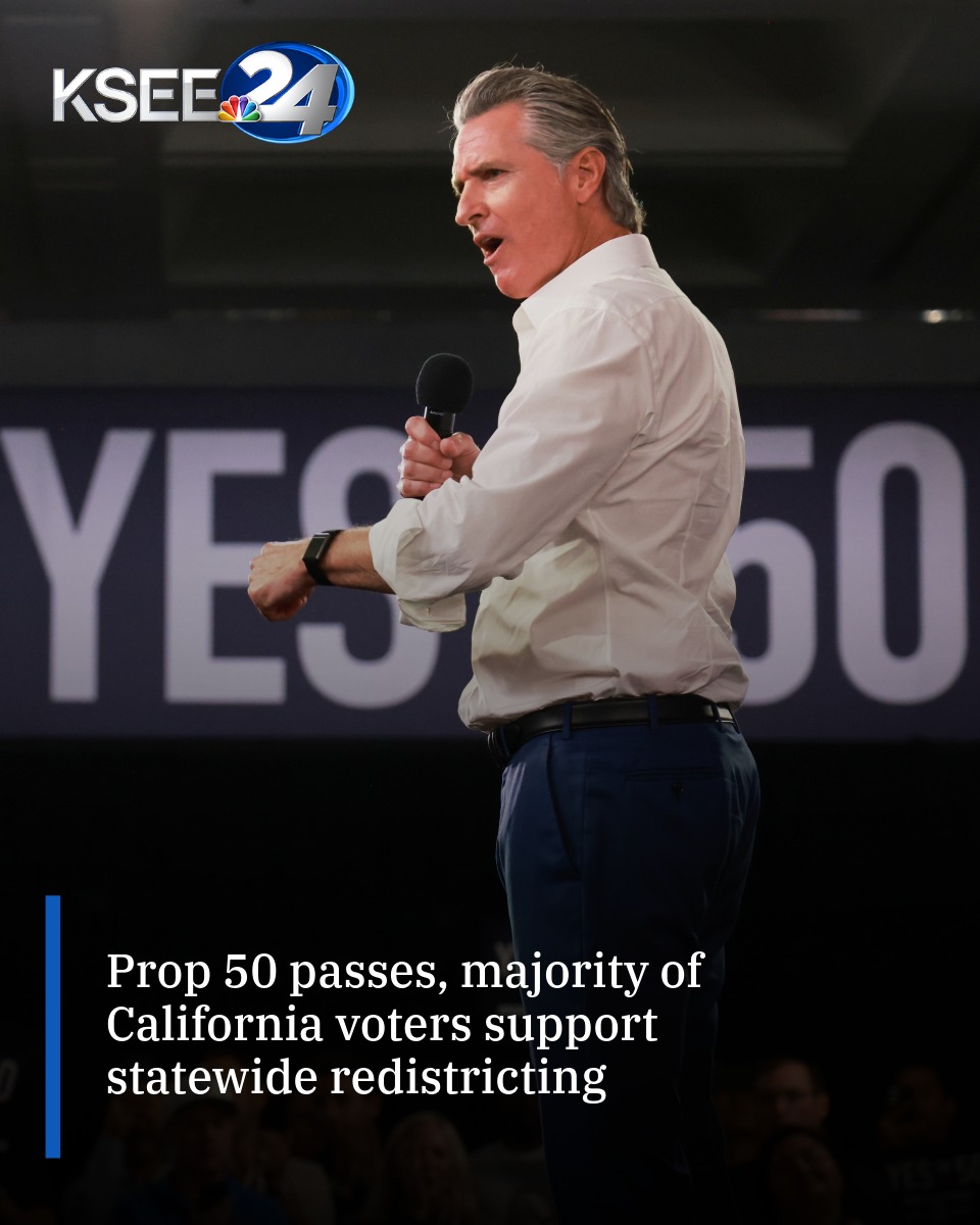 KSEE24 News - Prop 50 passes with a majority of California... | Facebook