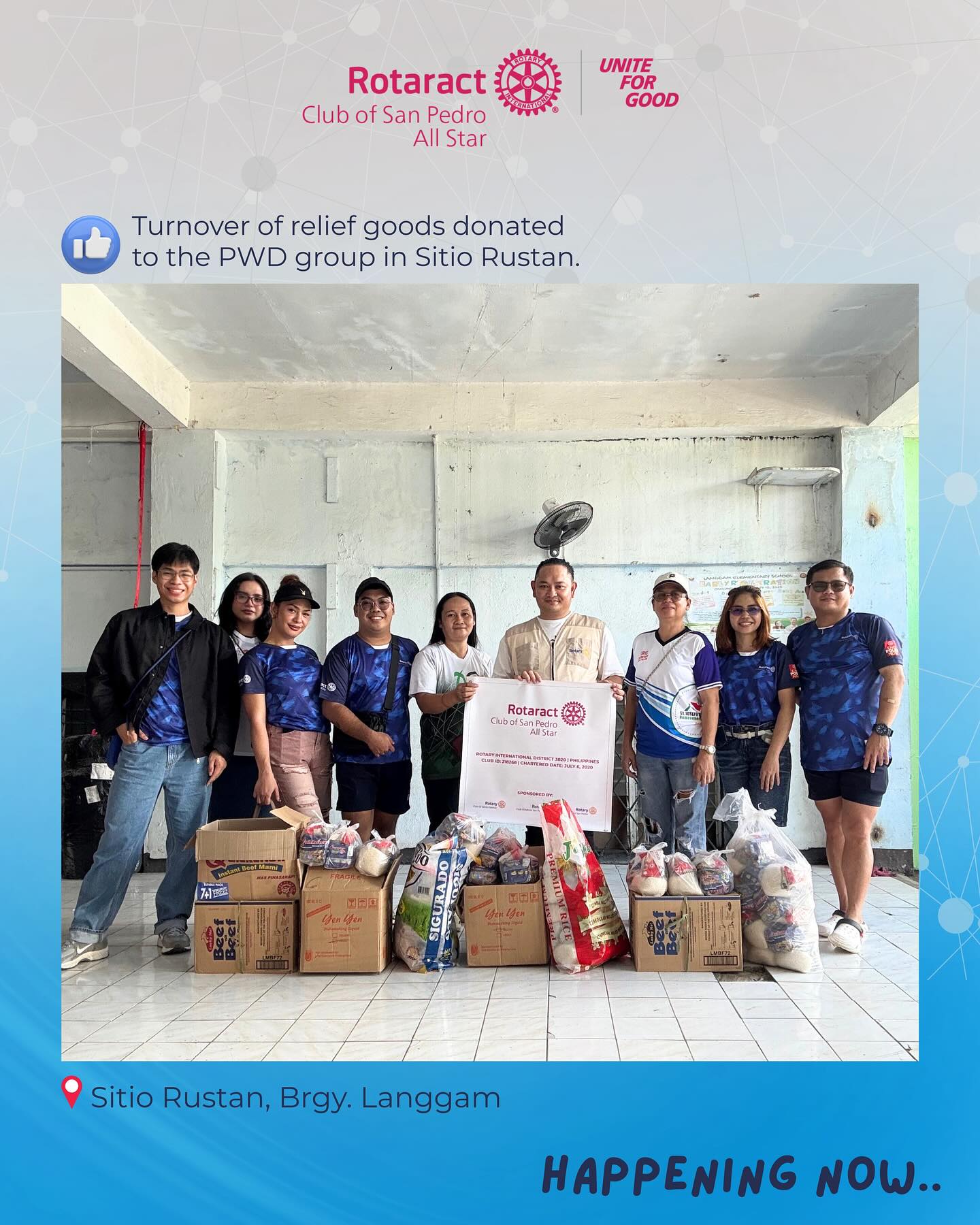 Carrying out our... - Rotaract Club of San Pedro All Star | Facebook