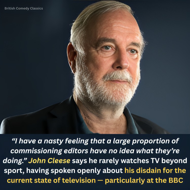 British - John Cleese has never been one to soften his opinions, and in ...