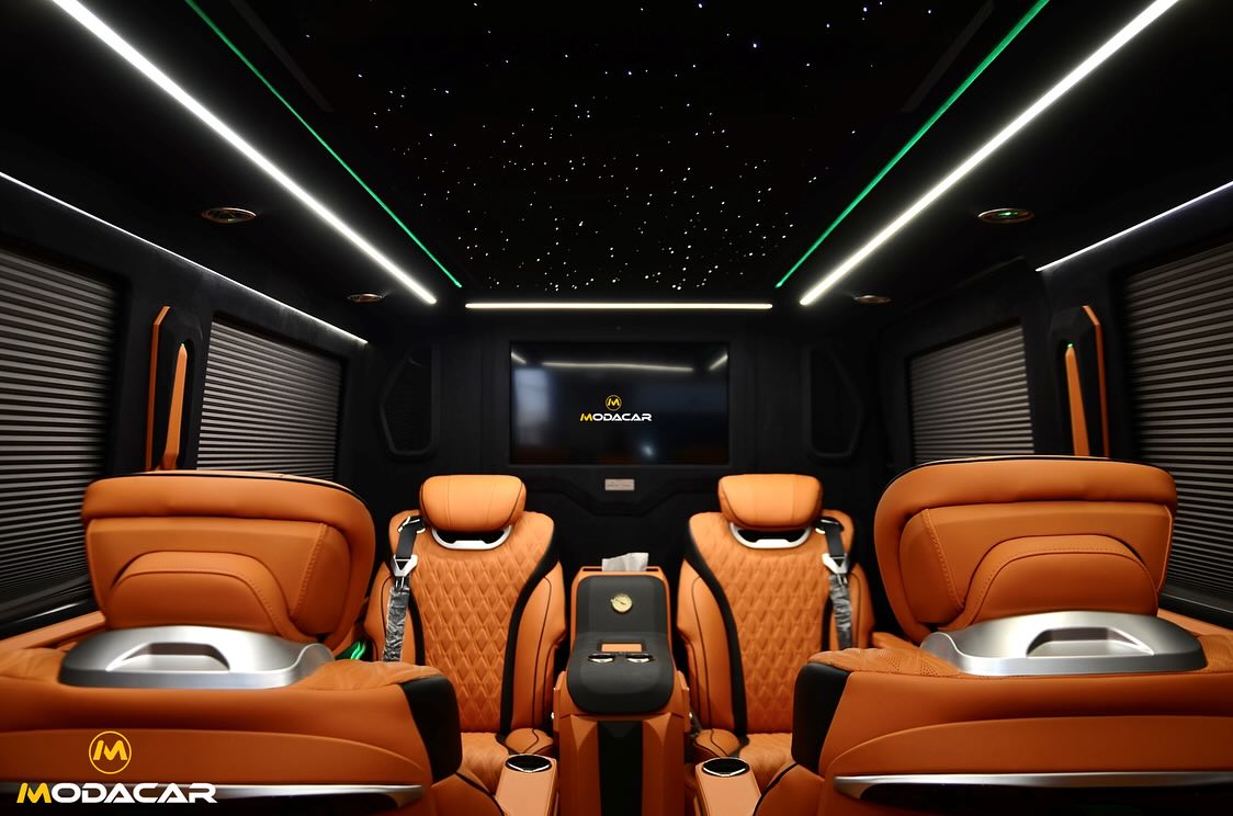 MODACAR - Our Modified VIP Vehicle in vibrant orange...
