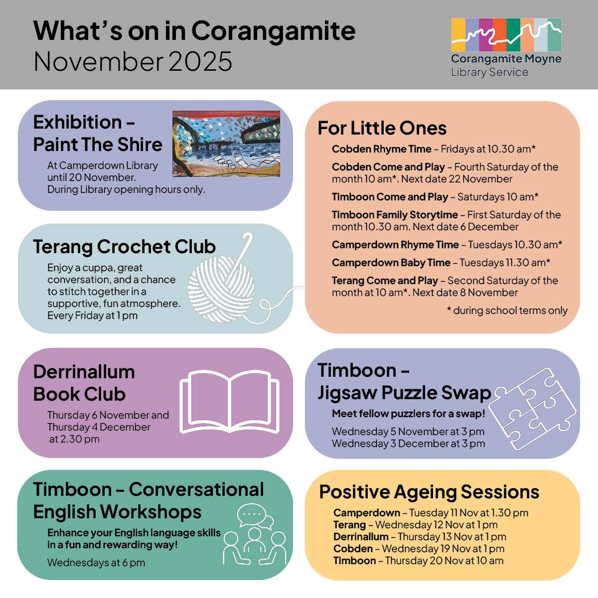 Corangamite - Discover what’s on at Corangamite Shire Council libraries ...