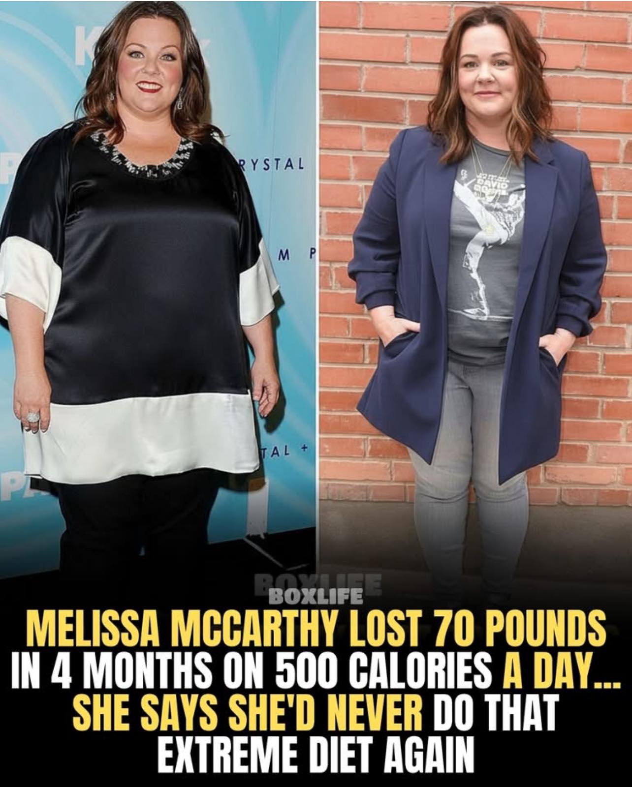 Gym - Melissa McCarthy’s journey includes extreme dieting phases and a ...
