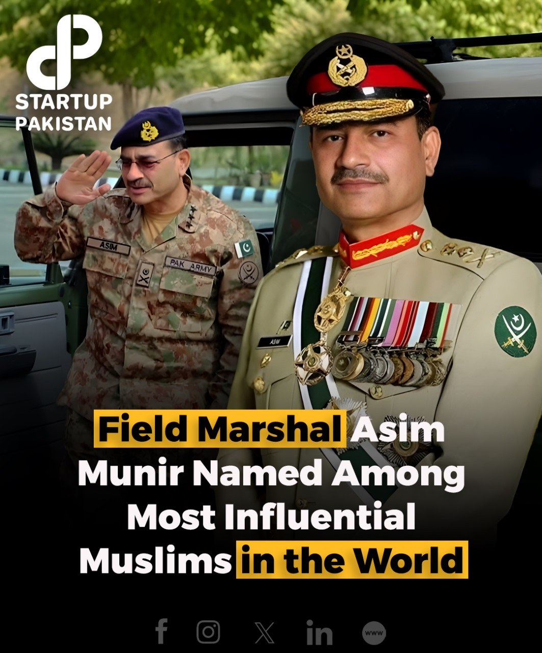 Pakistan’s Chief of Army Staff, Field... - Startup Pakistan | Facebook