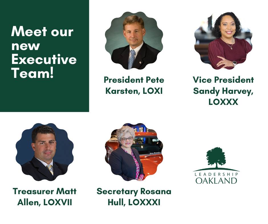 Meet our new LO Board Executive Team!... - Leadership Oakland | Facebook