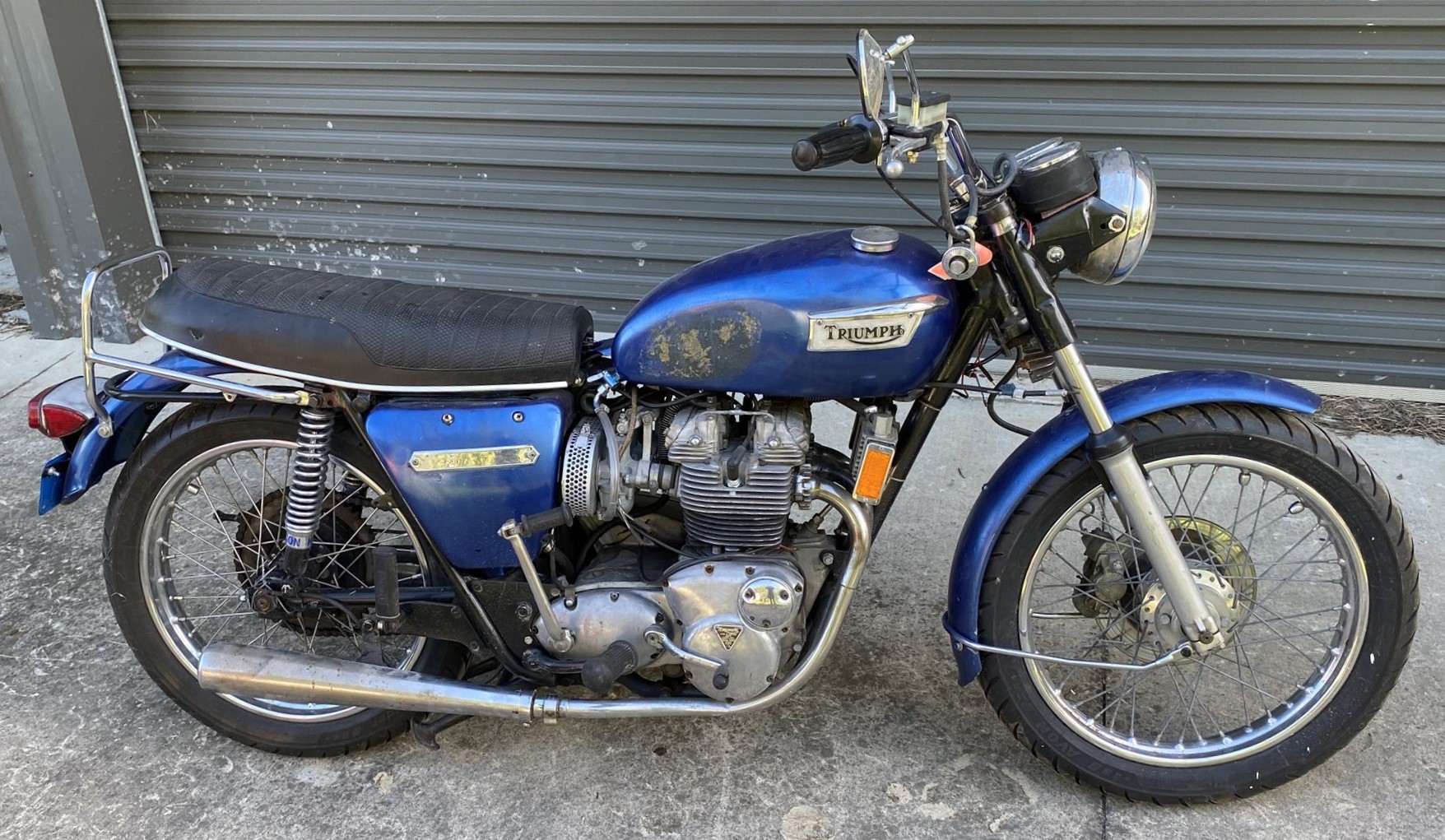 1965 Triumph Trident P1 Prototype - created by Bert Hopwood and