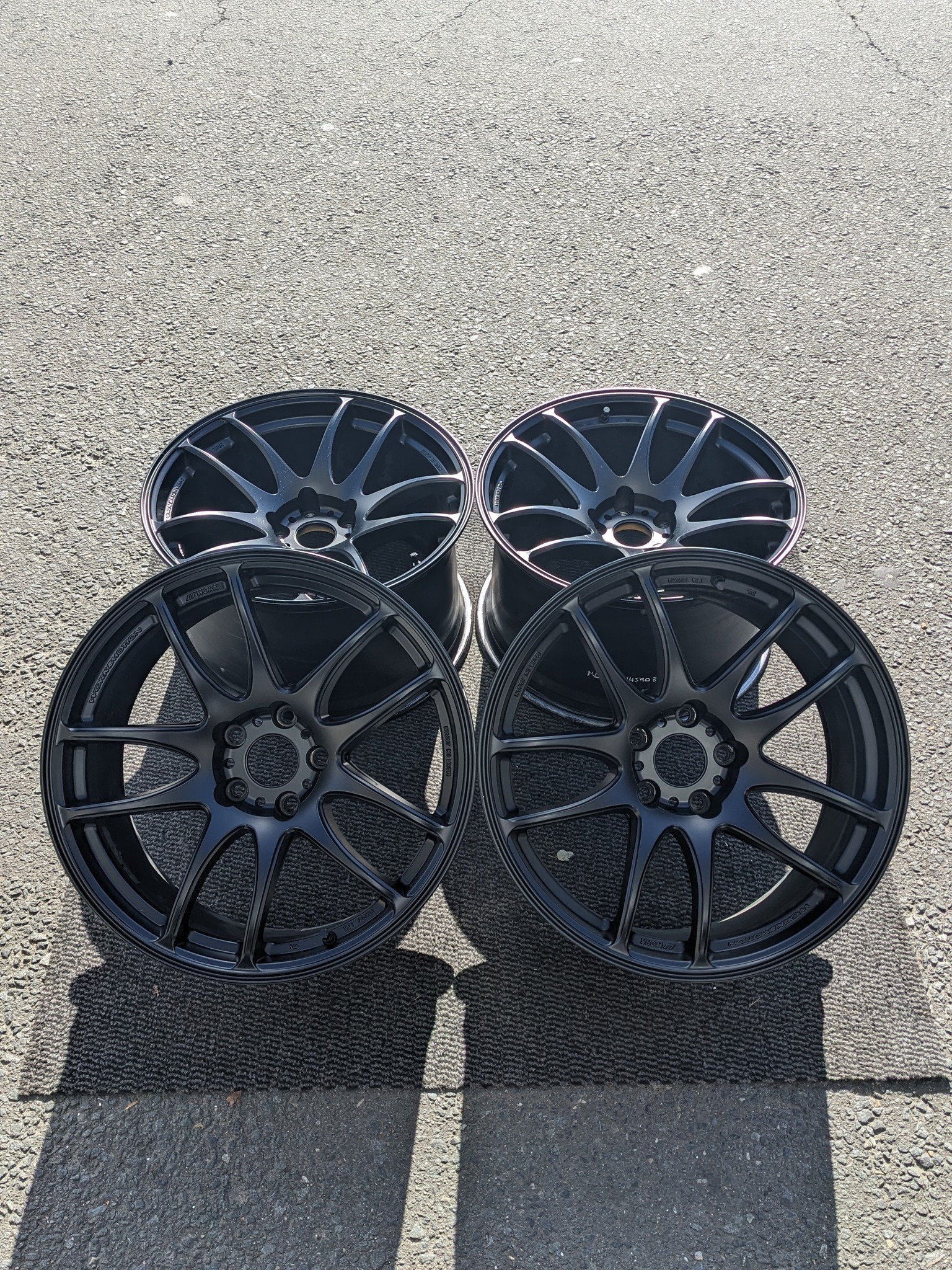 Work Emotion CR Ultimate Kiwami 5x114.3 18x9.5 +12 / 18x10.5 +22 