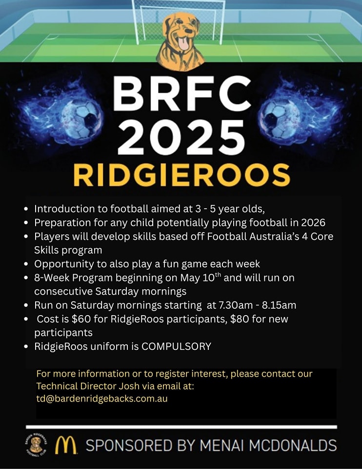 Barden Ridgebacks Football Club | Barden Ridge NSW