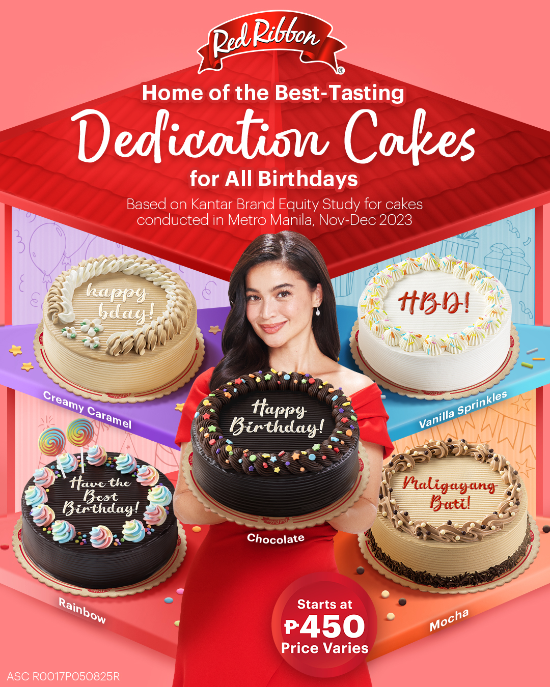 Red Ribbon Cakes Price List 2026