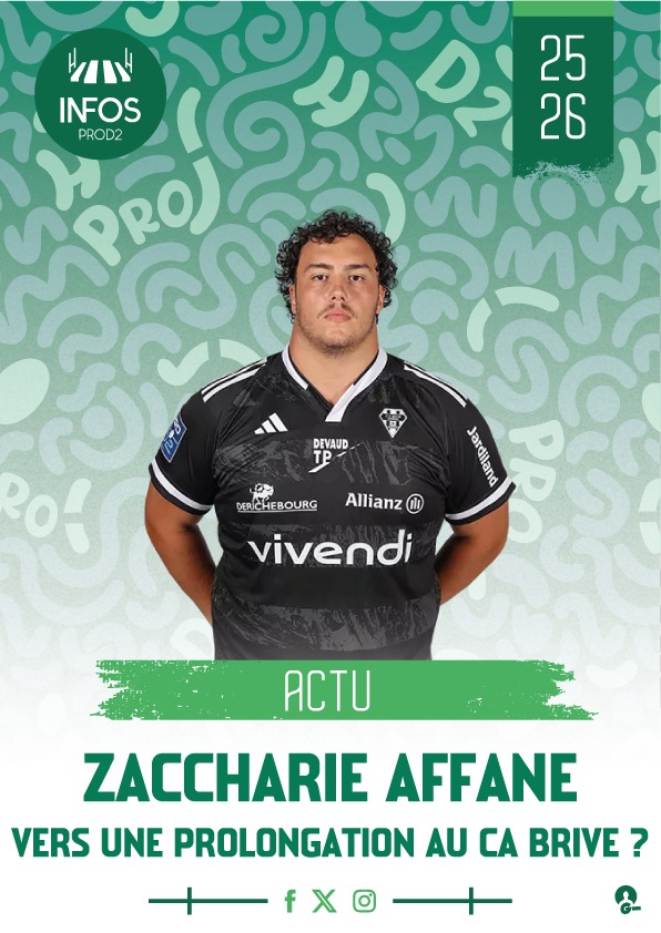 Infos Prod2 - Transferts / Pro D2 – Zaccharie Affane (... | Facebook