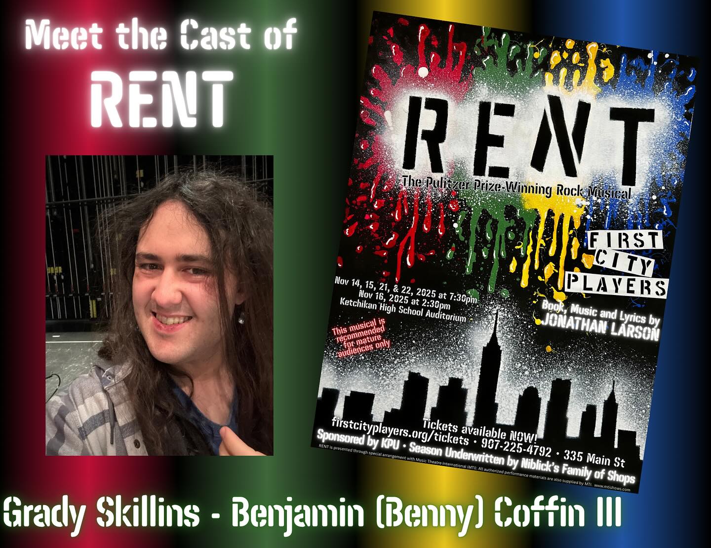 Meet the incredibly talented cast of... - First City Players | Facebook