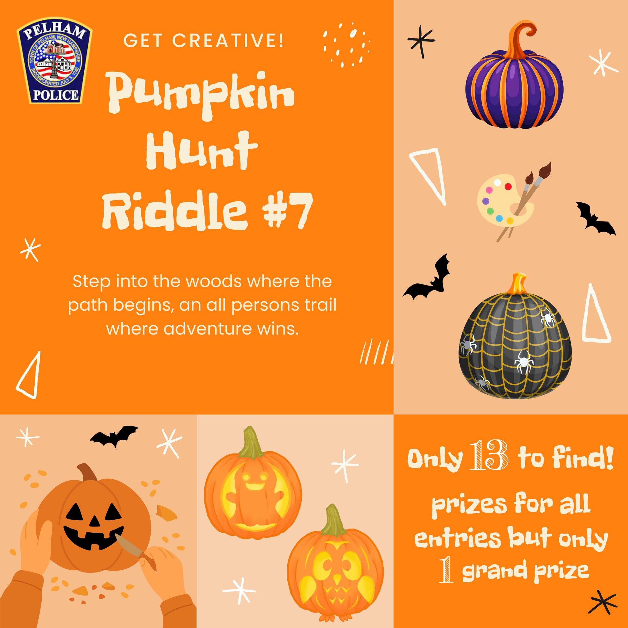 Riddle #7 is live! Can you... - Pelham Police Department | Facebook