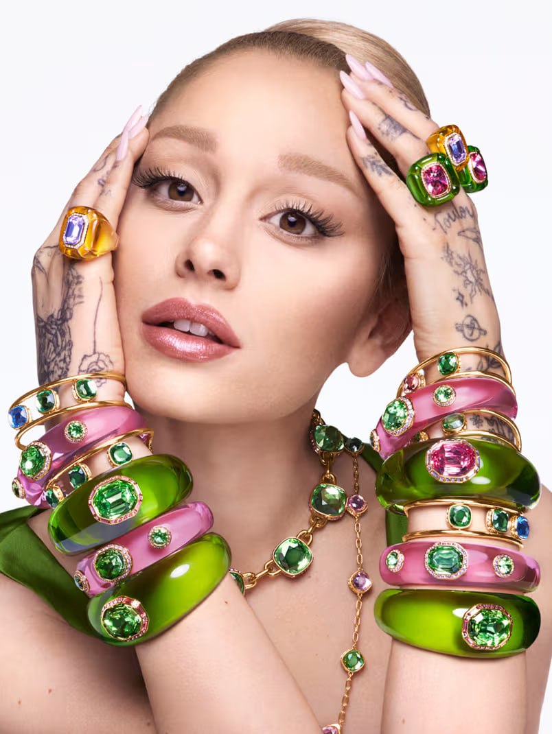 Inspired by the love of music, each piece in the Ariana Grande x