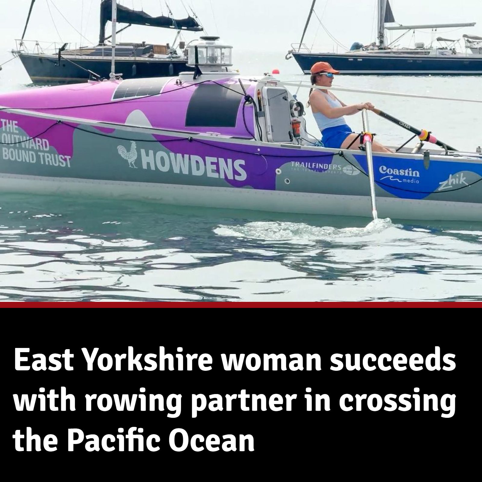 Hull - Miriam Payne and Jess Rowe have been at sea for 165 days | Facebook
