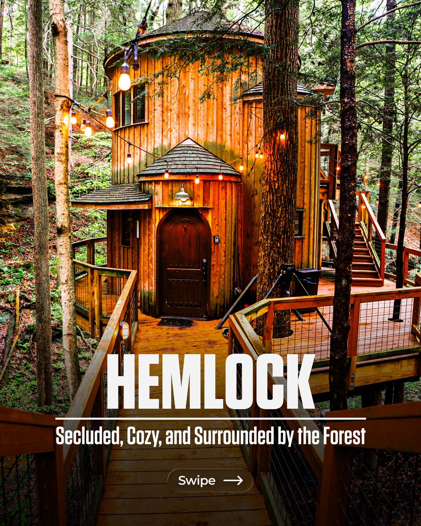 Hocking Hills Treehouse Cabins | South Bloomingville OH
